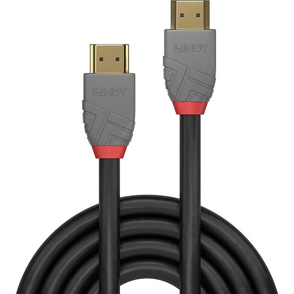 Kabel Lindy HDMI - HDMI 1m szary (36962)