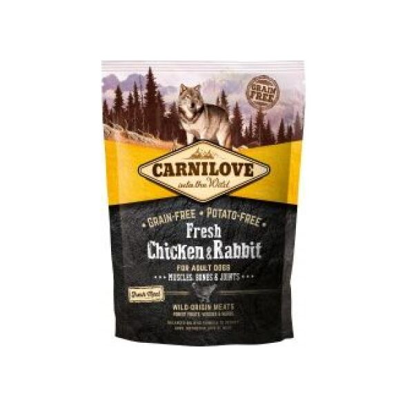 Carnilove Dog Fresh Chicken & Rabbit Adult - kurczak i królik 1.5kg
