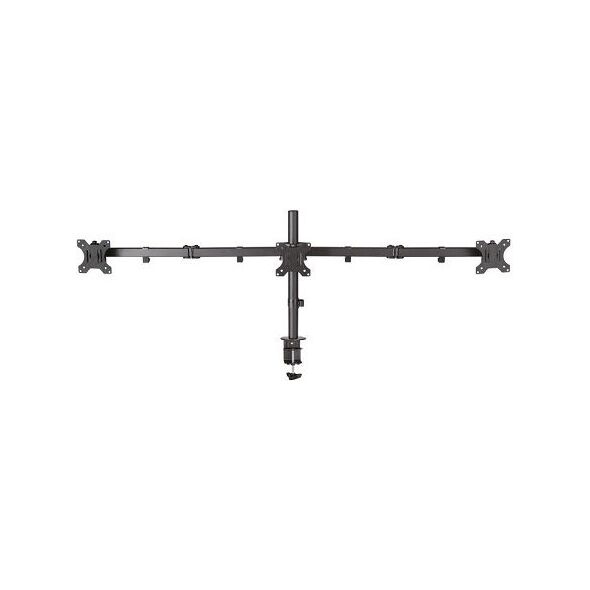 Neomounts Uchwyt biurkowy na 3 monitory 10" - 27" (FPMA-D550D3BLACK)