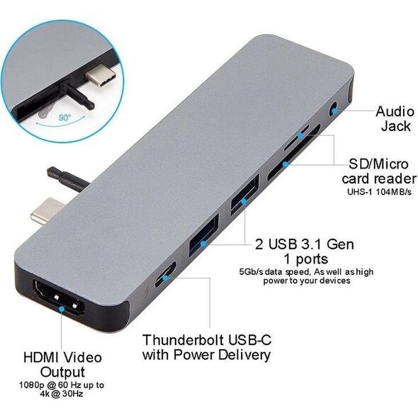 Stacja/replikator HyperDrive GN21D USB-C