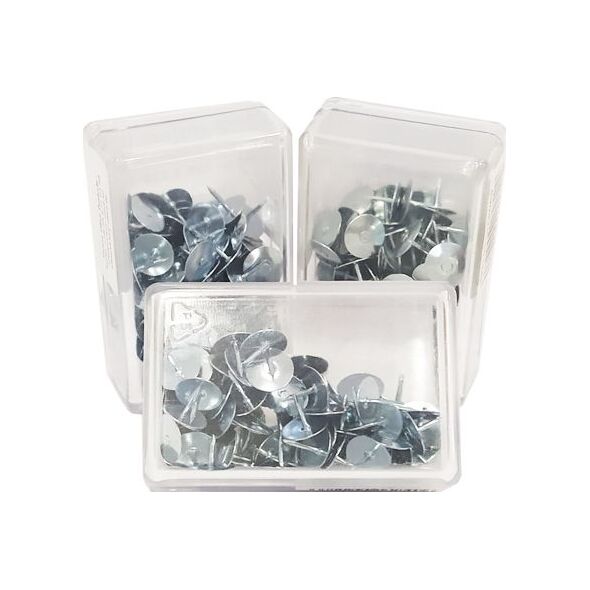 Victory Office Product Pinezki Metalowe 100 Szt. W Pudełku Plastikowym (333100)