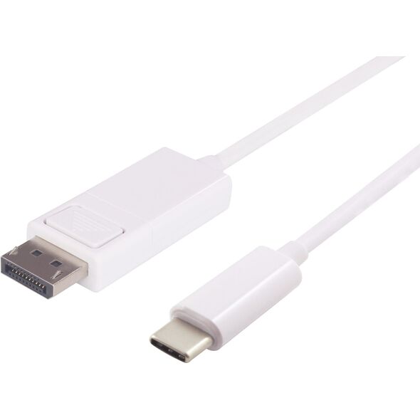 Kabel USB MicroConnect USB-C - 2 m Biały (USB3.1CDPB2W)