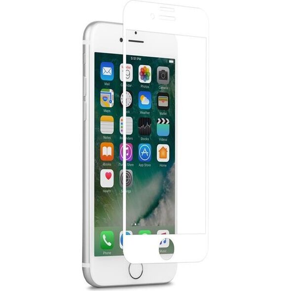 Moshi Moshi Ionglass - Szkło Ochronne Na Ekran Do Iphone 8 / 7 / 6s / 6 (white)
