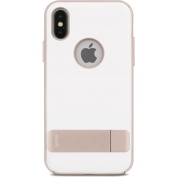 Moshi Moshi Kameleon - Etui Hardshell Z Podstawką Iphone X (ivory White)
