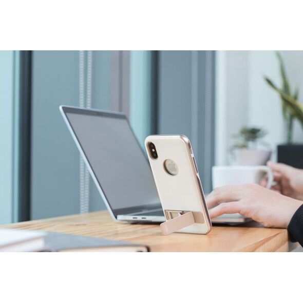 Moshi Moshi Kameleon - Etui Hardshell Z Podstawką Iphone X (ivory White)