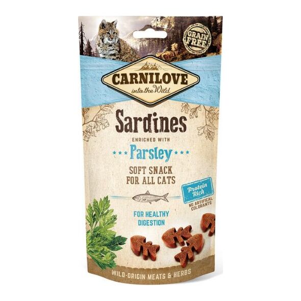 Carnilove Carnilove Cat Snack Fresh Soft Sardine+Parsley 50g