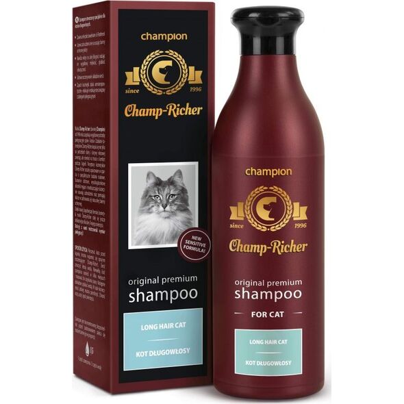 Dermapharm Champ-Richer Szampon dla kotów długowłosych 250ml