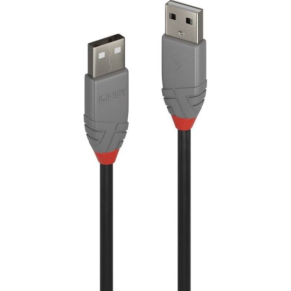 Adapter USB Lindy Czarny  (36690)
