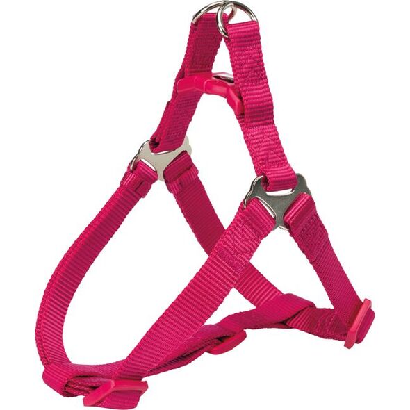 Trixie Szelki Premium One Touch fuksja r. S: 40–50 cm/15 mm