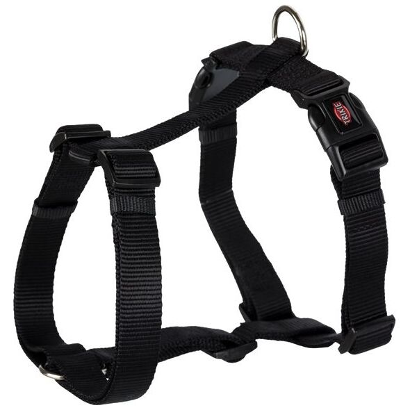 Trixie Szelki Premium czarne r. L: 60–80 cm/25 mm