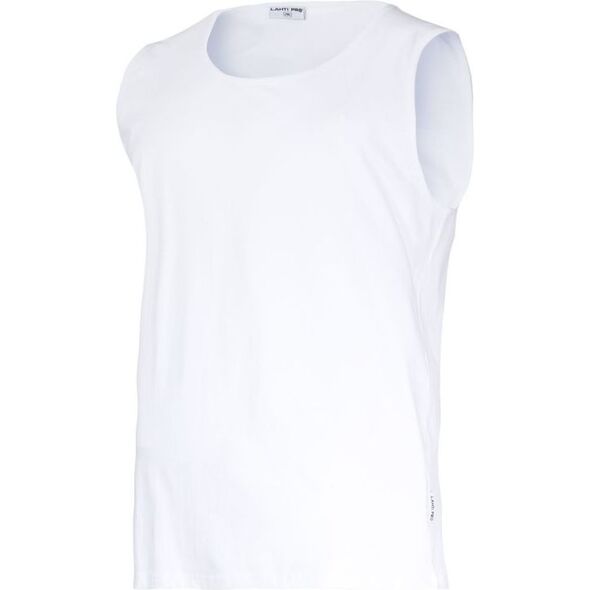 Lahti Pro Koszulka bez rękawów biała 3XL (L4022106)