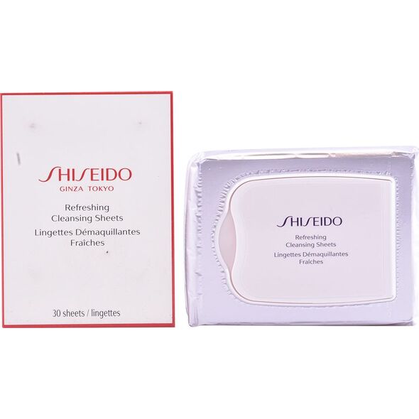 Shiseido Odświeżające chusteczki do demakijażu 30 sztuk