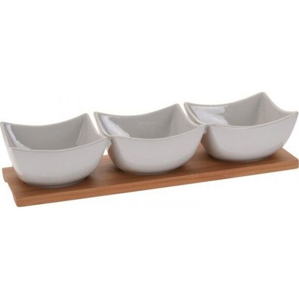 Excellent Houseware Serviravimo indelių rinkinys, 3 dalių