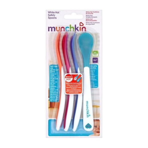 Munchkin Łyżka Hot Safety Spoons 4 szt.