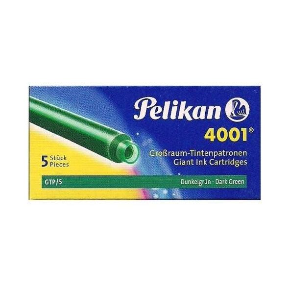 Pelikan Naboje długie GTP/5 zielone