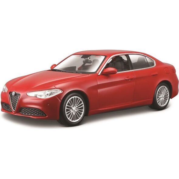 Bburago Alfa Romeo Giulia 1:24 czerwony