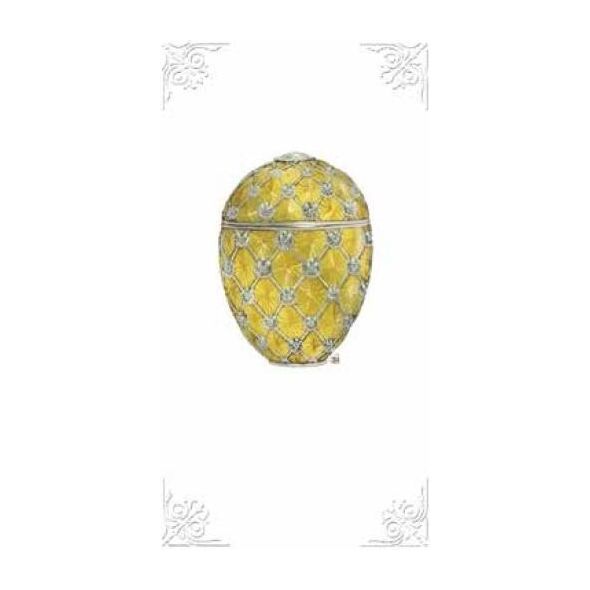 DaVinci Karnet 12x23 G06 29A 221 + koperta Jajko złoty