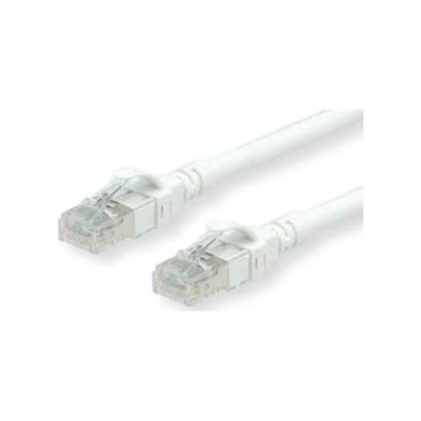 Roline Patchcable - RJ45 - 1m - UTP - CAT 6 - bezhalogenowy, biały (21.15.2561)