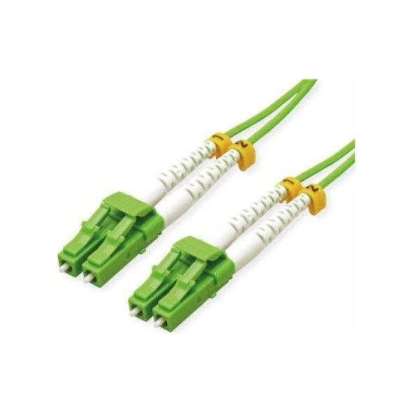 Roline Roline - Patch- Cable - LC Multi- Mode (M) to LC Multi- Mode (M) - 10 m - glass fiber - 50/125 Micrometer - OM5 - halogen free - green