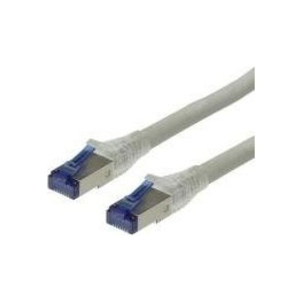 Roline ROLINE - Patch- Cable - RJ- 45 (M) - RJ- 45 (M) - 20 m - SFTP, PiMF - CAT 6a - pressed, Solid, smooth, halogen free - gray (21.15.0874)