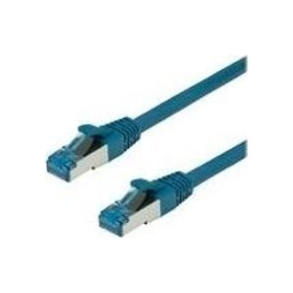 Value Kabel krosowy - RJ-45,1,5 m, SFTP, PiMF - CAT 6a -niebieski (21.99.1994)