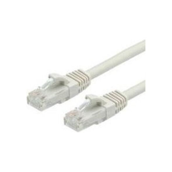Value VALUE - Patch- Cable - RJ- 45 (M) to RJ- 45 (M) - 10 m - UTP - CAT 6a - shaped - gray, RAL 7044 (21.99.0877)