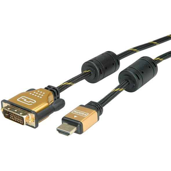Kabel Roline 1.5m czarny (JAB-4241394)