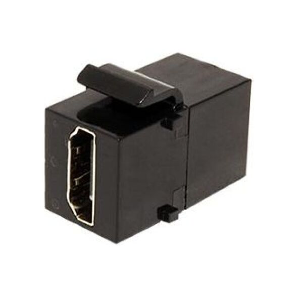 Value HDMI Keystone Module, 2 pcs / set, black (25.99.8208)