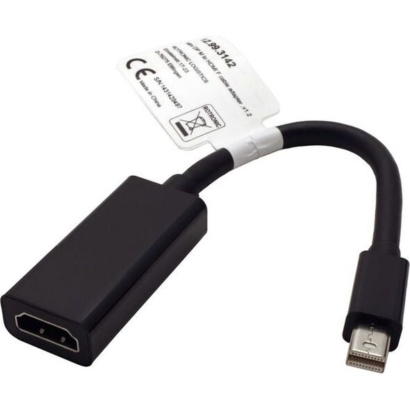 Adapter AV Value DisplayPort Mini - HDMI czarny (12.99.3142)
