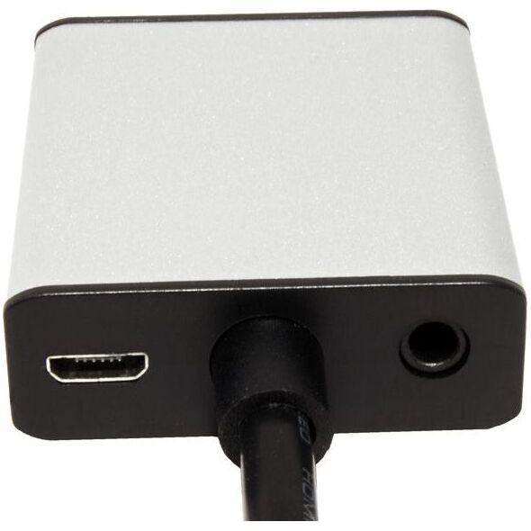 Adapter AV Value HDMI - D-Sub (VGA) + Jack 3.5mm srebrny (12.99.3119)