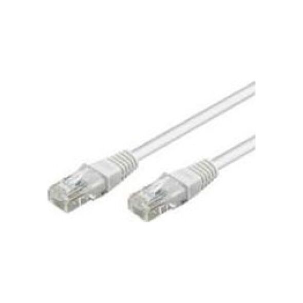 Goobay Kabel sieciowy - RJ-45 25 cm - UTP - CAT 6 - biały (95257)