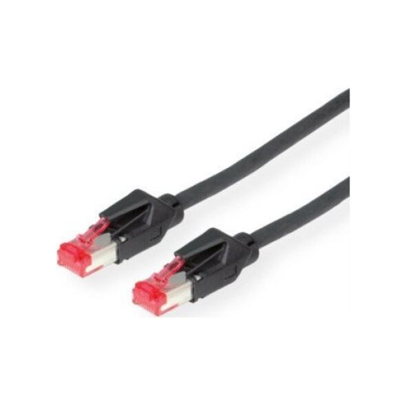 Dätwyler DÄTWYLER S/FTP Patch Cable Kat. 6 H, 2 m, black (21.05.0025)