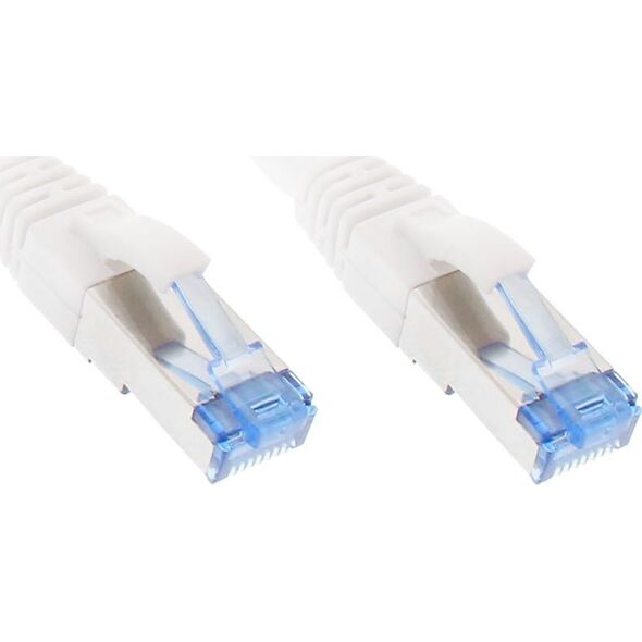 InLine Patch Cable - S / FTP (PiMf) - Cat.6A - 500MHz - Halogen Free - Copper - White - 20m (76820W)