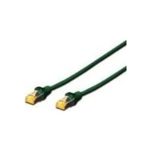 Digitus CAT 6A S-FTP PATCH C. LSOH. Patchcord CU CAT 6A S-FTP, LSOH, Cu, AWG 26/7, długość 7 m, kolor zielony Długość 7 m, kolor zielony (DK-1644-A-070 / B)