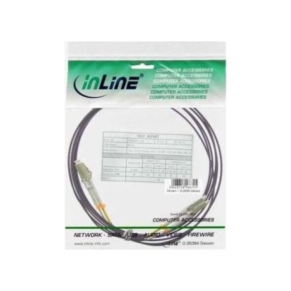 InLine InLine - Patch- Cable - SC multi- mode (M) to SC multi- mode (M) - 50,0m - glass fiber - 50/125 Micrometer - OM4 - halogen free - violet (88526P)