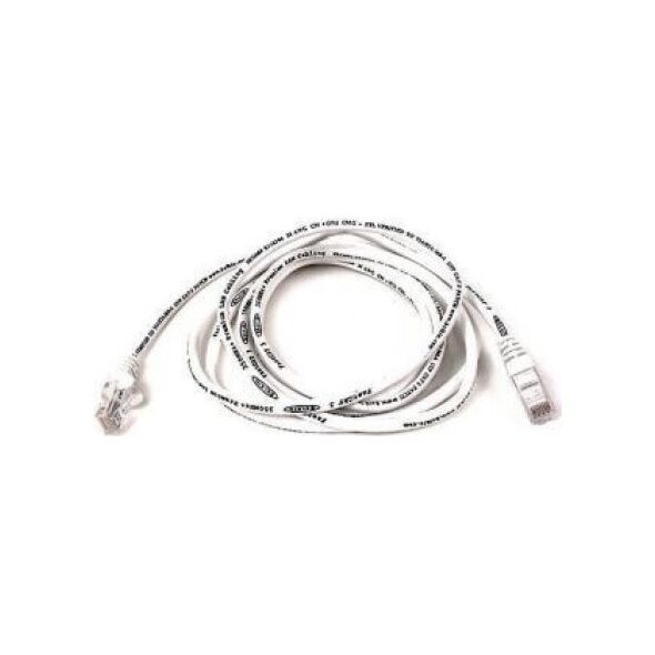 Goobay Wentronic Goobay - Patch Cable - RJ-45 (M) - RJ-45 (M) - 1.0m - Foiled Unshielded Twisted Pair (F / UTP) - CAT 5e - Pressed, Smooth, 90 Degree Connection - White ( 94178)