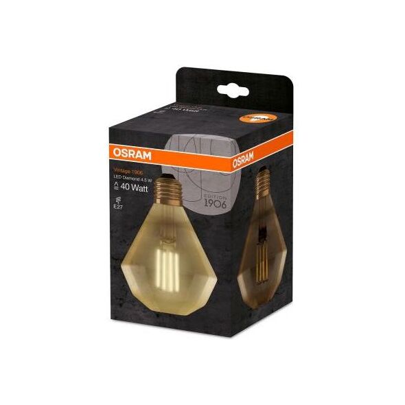 Osram Filament Vintage 1906, 4.5W, E27, 470lm
