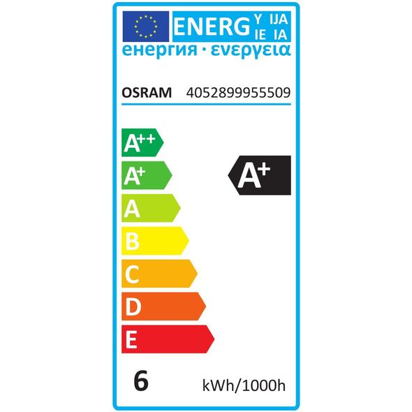 Osram Classic B, 5.7W, E14, 470lm, 3 szt.