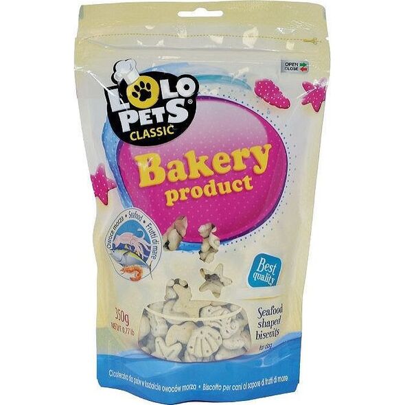 Lolo Pets Classic Ciastka Dla Psa Owoce Morza W Folii Doypack 350g