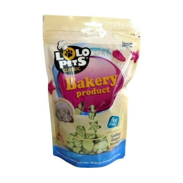 Lolo Pets Classic Ciastka Dla Psa Z Małżą Nowozelandzką W Folii Doypack 350g
