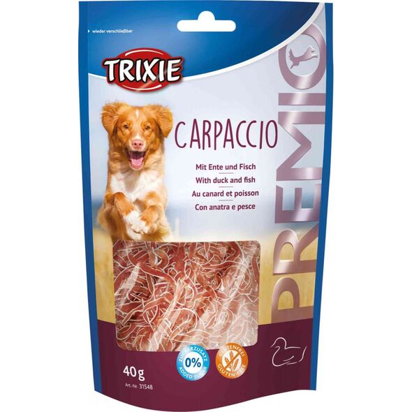 Trixie Przysmak PREMIO Carpaccio, kaczka i ryba, 80g (TX-31804)