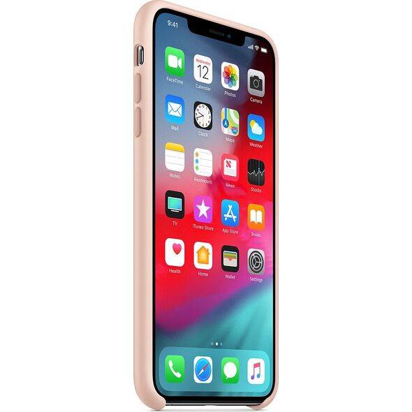 Hurtel Silicone Case elastyczne silikonowe etui pokrowiec iPhone XS Max różowy