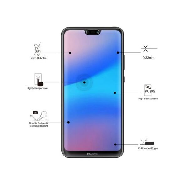 Eiger 3D E2E szkło ochronne dla Huawei P20 lite