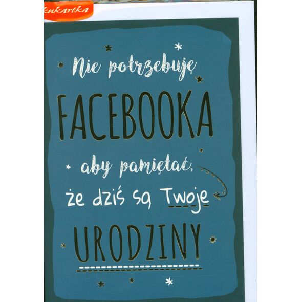 PASSION CARDS KARNET URODZINY PP-2041