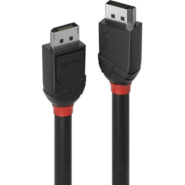 Kabel Lindy DisplayPort - DisplayPort 0.5m czarny (36490)