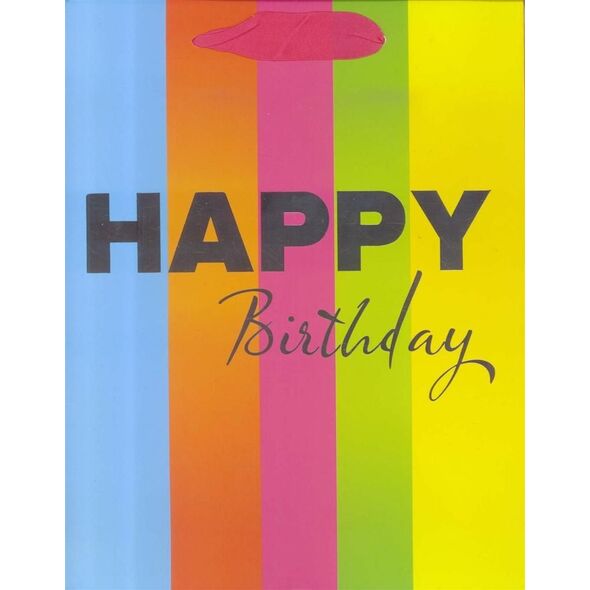 WDS Sandomierz Torebka prezentowa L Happy Birthday (1323-2)