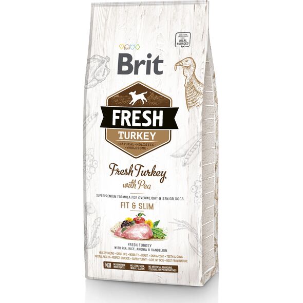Brit Fresh Turkey With Pea Light Fit&Slim 2.5kg