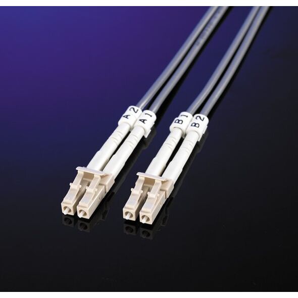 Roline ROLINE LWL- Cable 50/125µm OM3, LC/LC, turquoise 20m (21.15.8707)