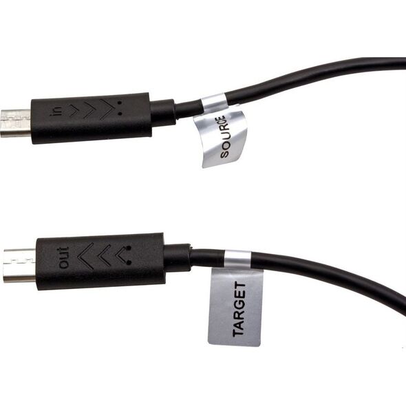 Kabel USB Roline microUSB - microUSB 0.3 m Czarny (JAB-2370359)