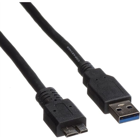Kabel USB Roline USB-A - 3 m Czarny (JAB-2198245)